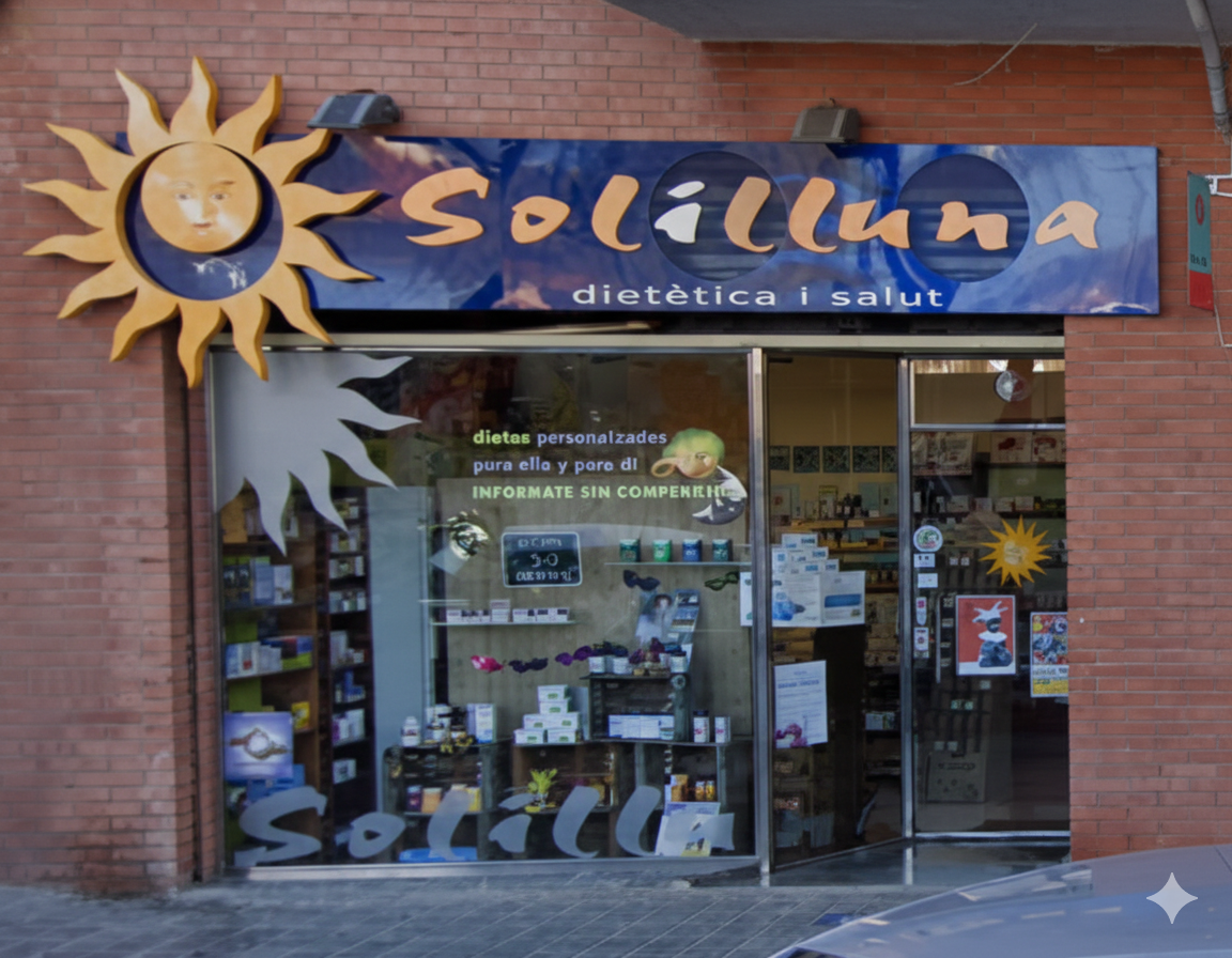 Fachada Sol i Lluna - Centro de dietética y salud
